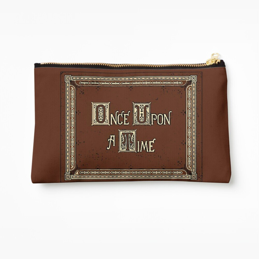 Whibos Makeup Bag Once Upon A Time Storybook Cosmetic Organizer Tyvek Paper Bags Zipper Pouch