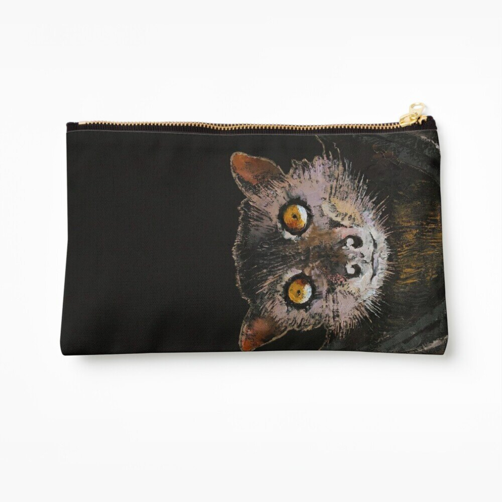 Whibos Makeup Bag Bat Cosmetic Organizer Tyvek Paper Bags Zipper Pouch