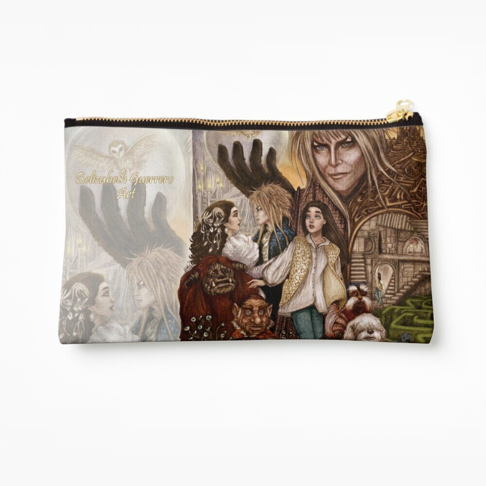 Makeup Bag Labyrinth Cosmetic Organizer Tyvek Paper Bags Zipper Pouch