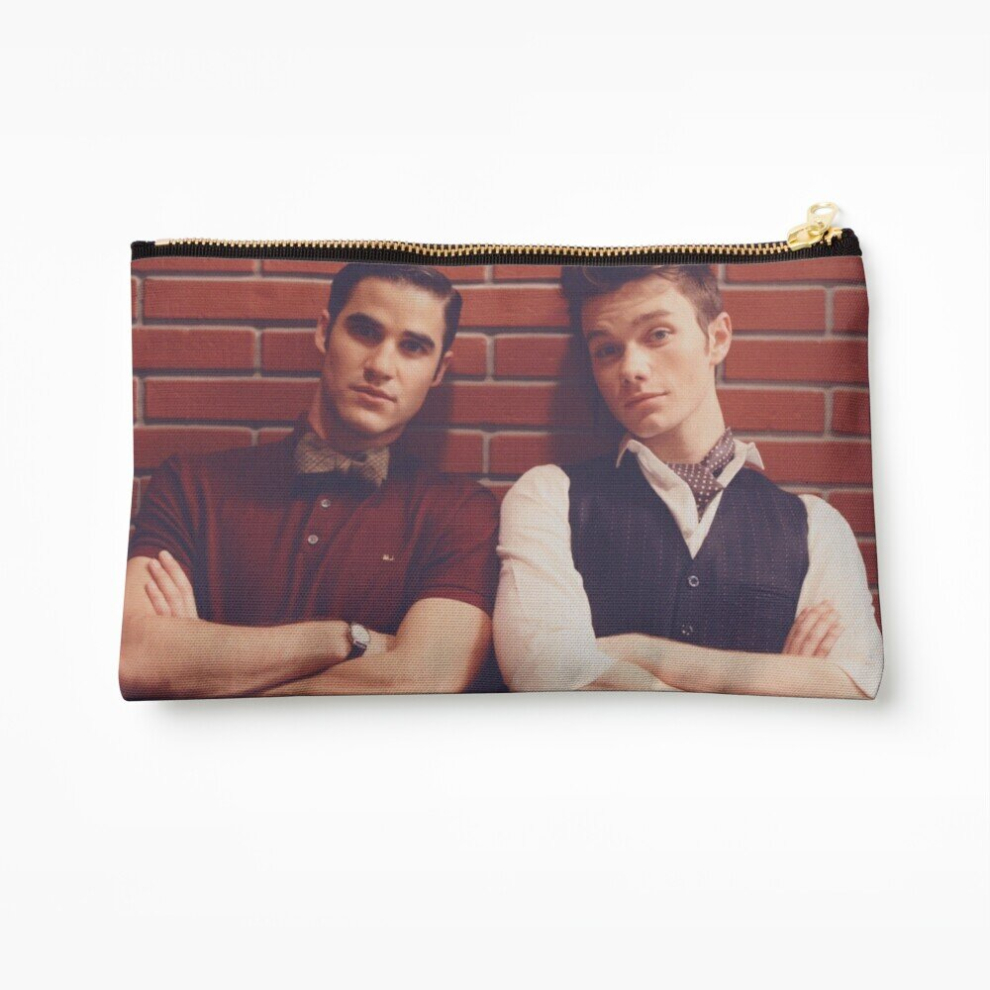 Whibos Makeup Bag Badass Klaine Cosmetic Organizer Tyvek Paper Bags Zipper Pouch