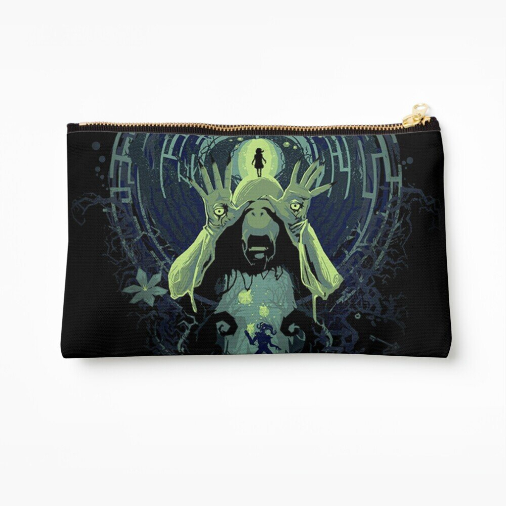 Whibos Makeup Bag Pan's Labyrinth Cosmetic Organizer Tyvek Paper Bags Zipper Pouch