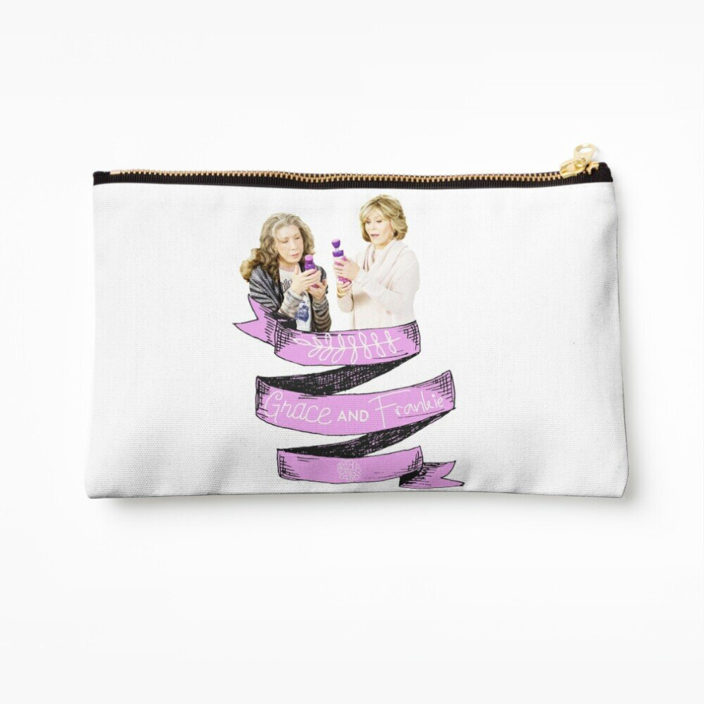 Whibos Makeup Bag Grace And Frankie Cosmetic Organizer Tyvek Paper Bags Zipper Pouch