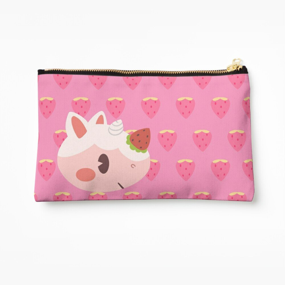 Whibos Makeup Bag Merengue Berry Cosmetic Organizer Tyvek Paper Bags Zipper Pouch