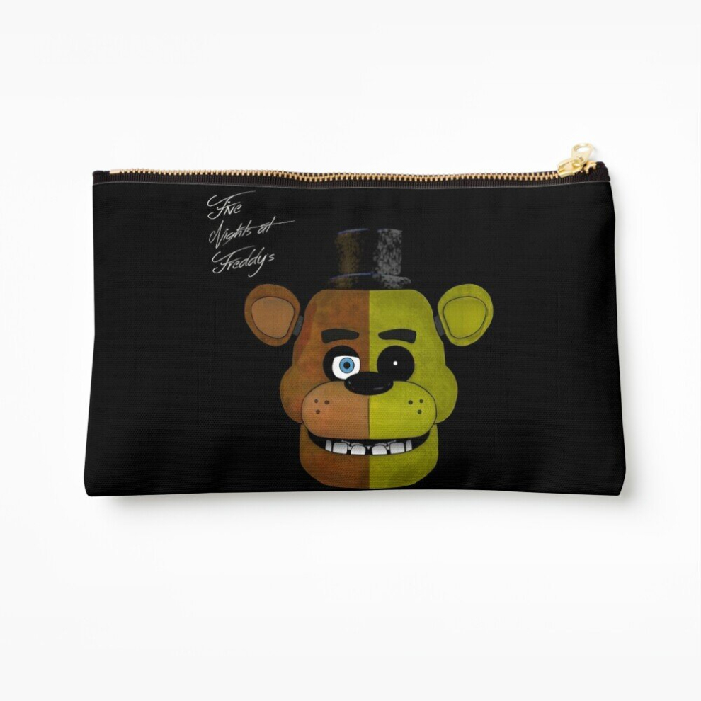 Whibos Makeup Bag Fnaf Cosmetic Organizer Tyvek Paper Bags Zipper Pouch