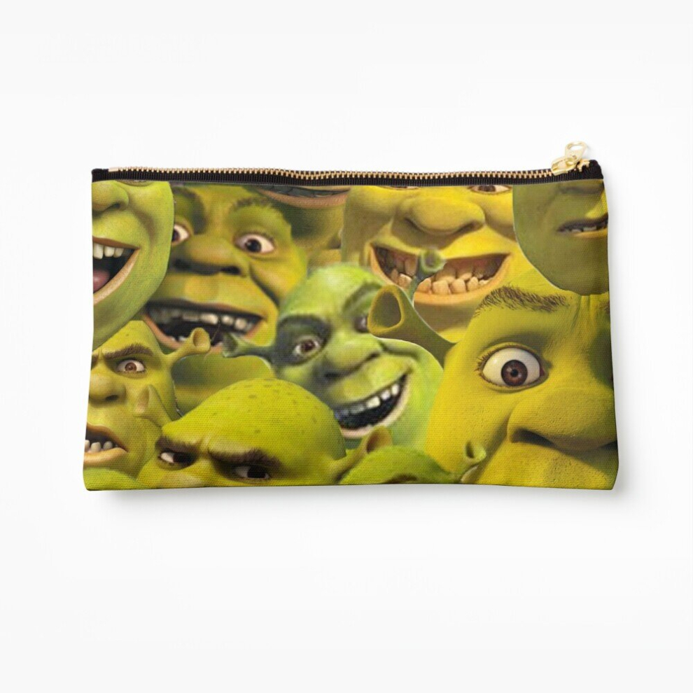 Whibos Makeup Bag Shrek Collection Cosmetic Organizer Tyvek Paper Bags Zipper Pouch