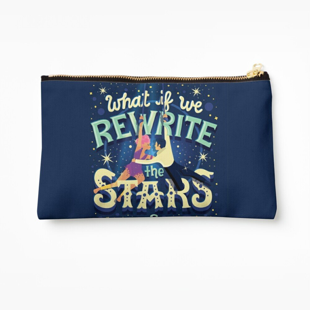 Whibos Makeup Bag Rewrite The Stars Cosmetic Organizer Tyvek Paper Bags Zipper Pouch
