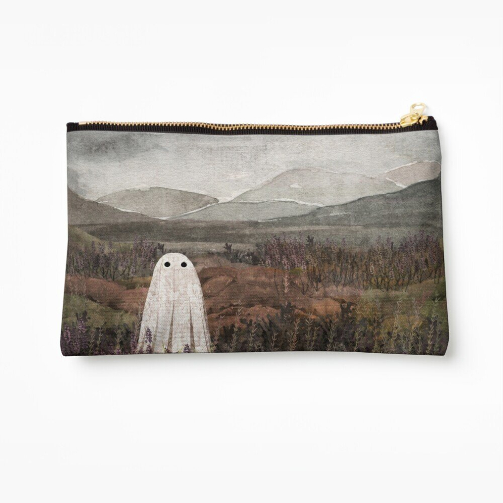 Whibos Makeup Bag Heather Ghost Cosmetic Organizer Tyvek Paper Bags Zipper Pouch