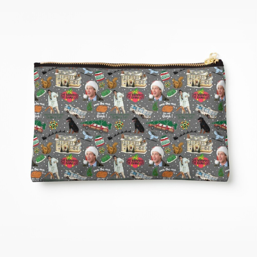 Whibos Makeup Bag National Lampoons Christmas Vacation Cosmetic Organizer Tyvek Paper Bags Zipper Pouch