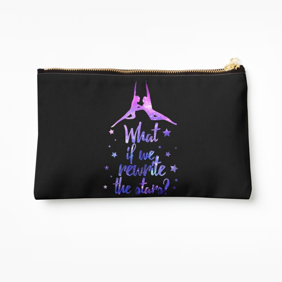 Whibos Makeup Bag Greatest Showman Rewrite The Stars Cosmetic Organizer Tyvek Paper Bags Zipper Pouch