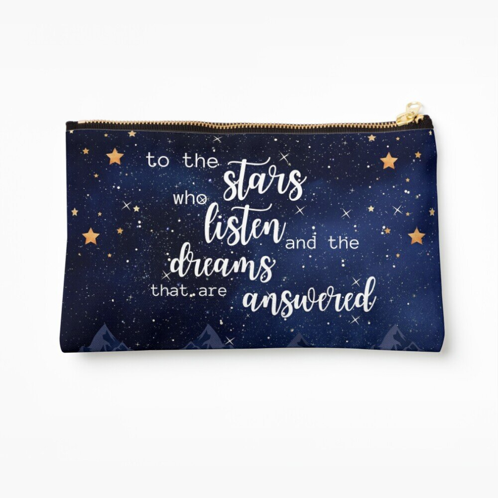 Whibos Makeup Bag To The Stars Who Listen Cosmetic Organizer Tyvek Paper Bags Zipper Pouch