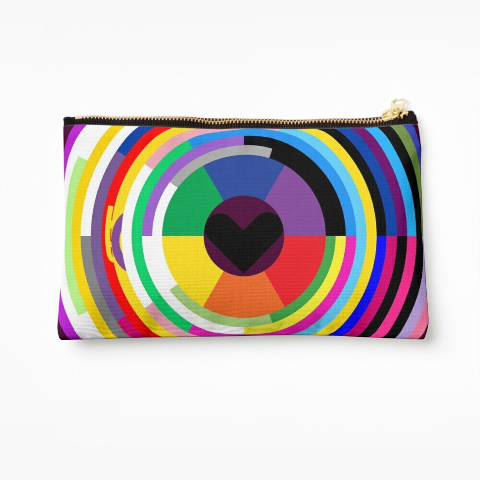 Whibos Makeup Bag Love Is Love Cosmetic Organizer Tyvek Paper Bags Zipper Pouch