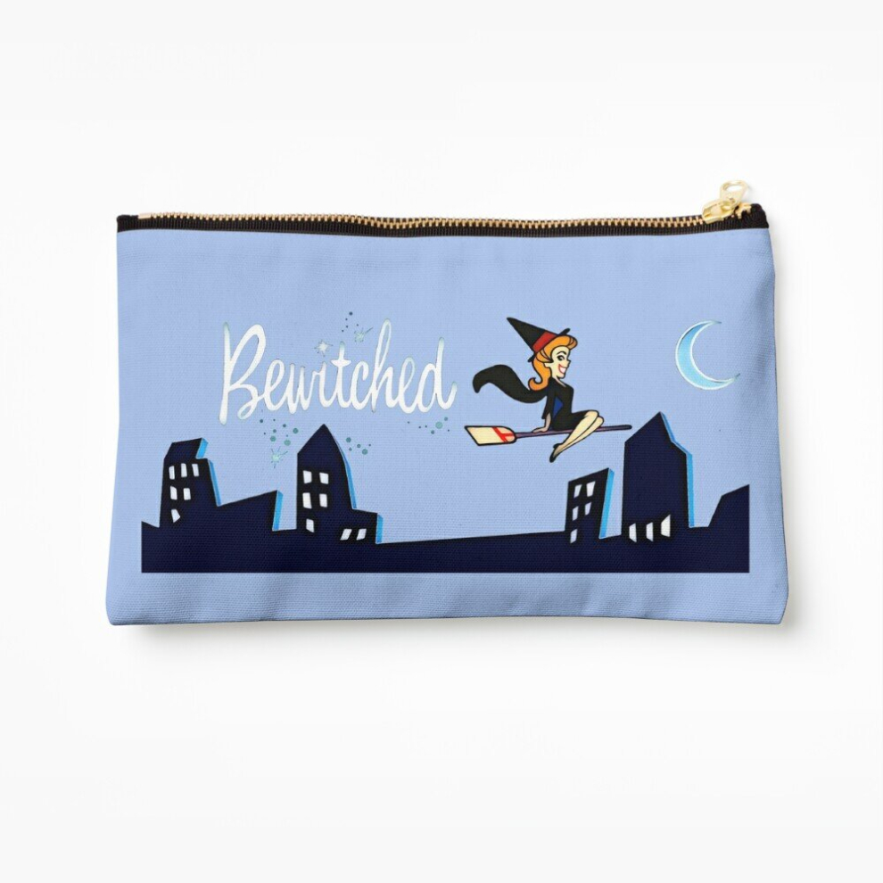 Whibos Makeup Bag Bewitched Cosmetic Organizer Tyvek Paper Bags Zipper Pouch