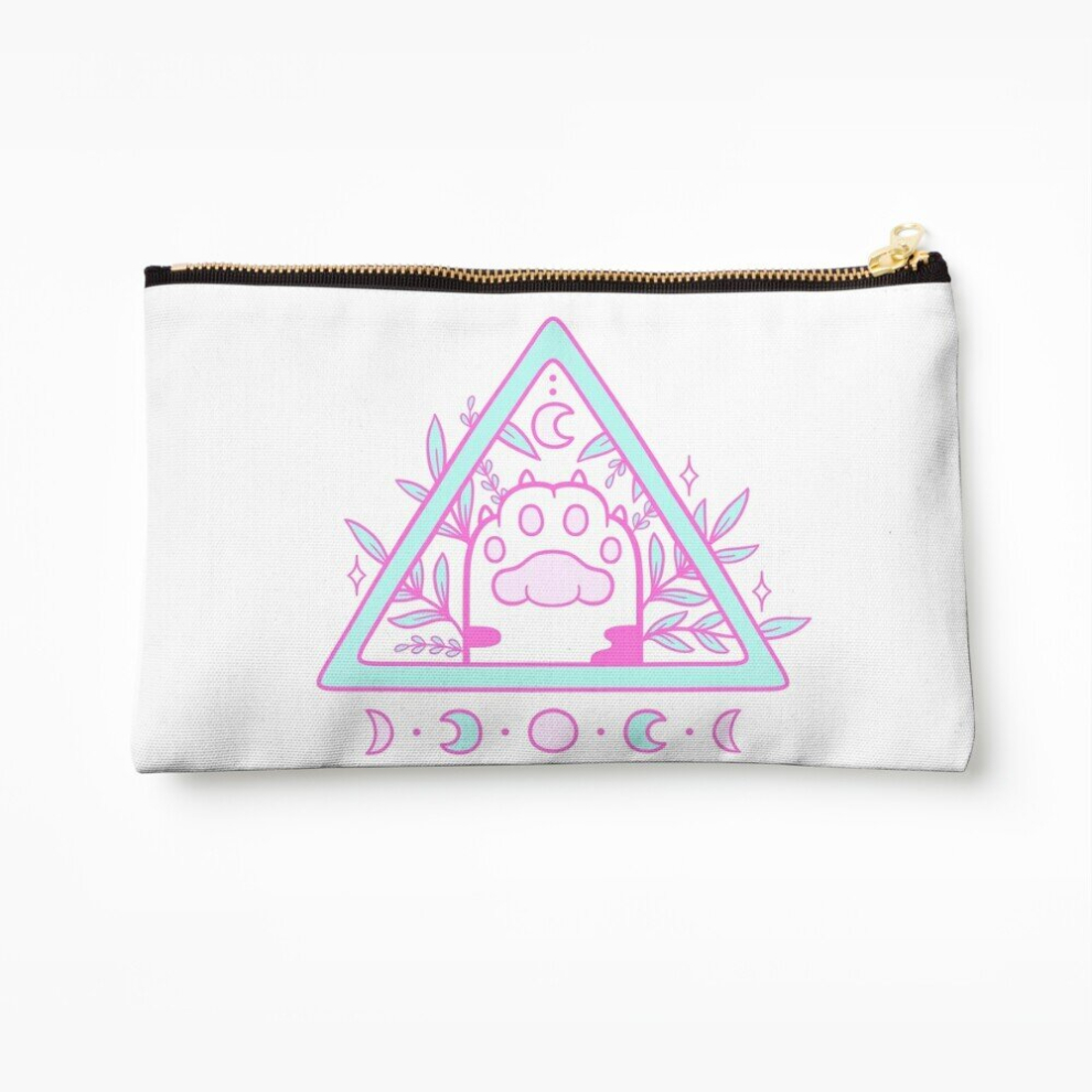 Whibos Makeup Bag Witchy Cat Paw 02 Nikury Cosmetic Organizer Tyvek Paper Bags Zipper Pouch