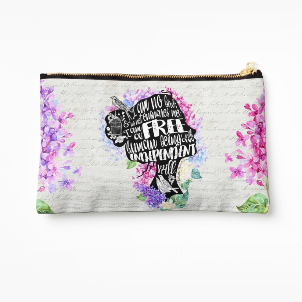 Whibos Makeup Bag Jane Eyre - No Bird Cosmetic Organizer Tyvek Paper Bags Zipper Pouch