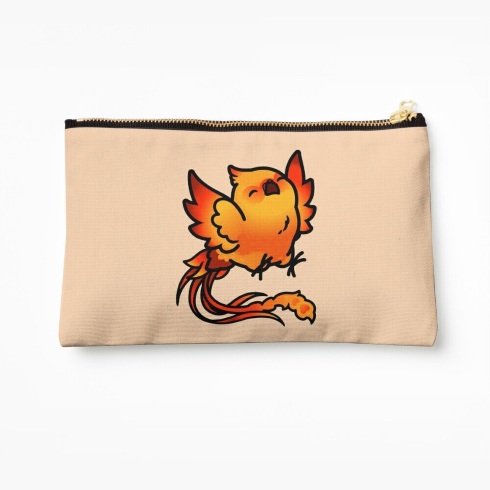 Whibos Makeup Bag Happy Chubby Phoenix Cosmetic Organizer Tyvek Paper Bags Zipper Pouch