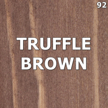 (500ml, Truffle Brown No.92) Water Based Wood Stain Dye Non Toxic Use Indoor