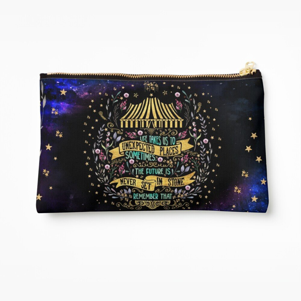 Whibos Makeup Bag The Night Circus - Unexpected Places Cosmetic Organizer Tyvek Paper Bags Zipper Pouch