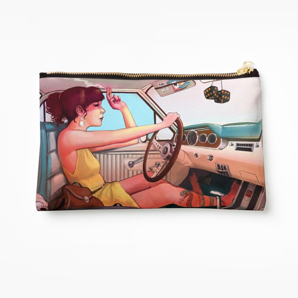 Whibos Makeup Bag The Getaway Cosmetic Organizer Tyvek Paper Bags Zipper Pouch