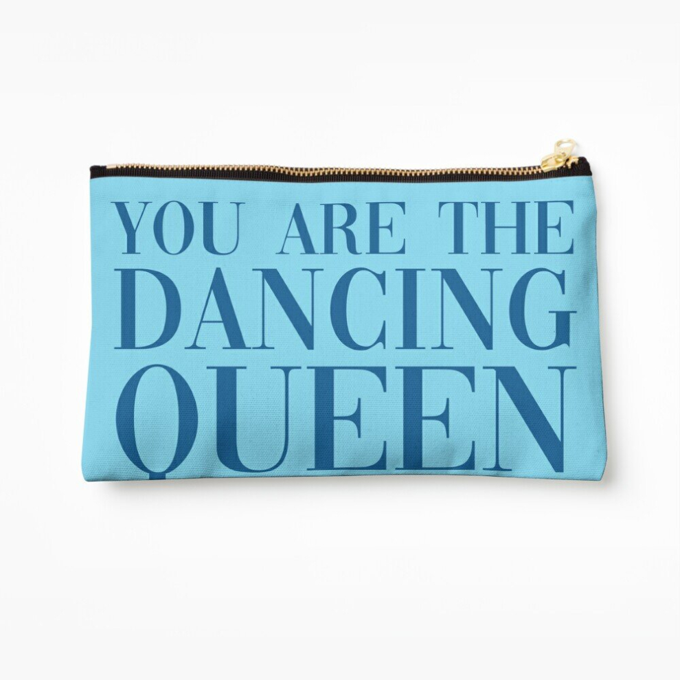 Whibos Makeup Bag Mamma Mia - You Are The Dancing Queen Cosmetic Organizer Tyvek Paper Bags Zipper Pouch