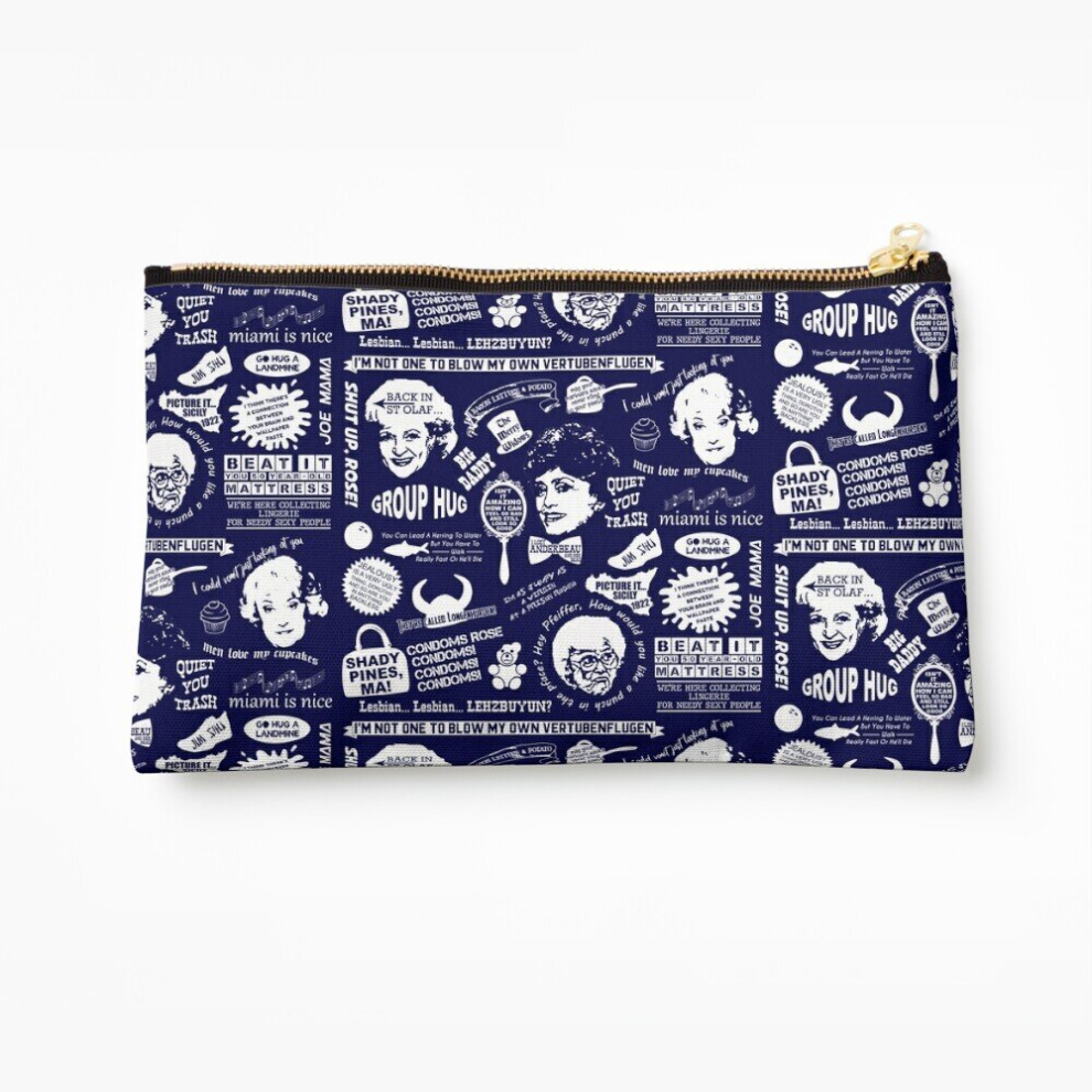 Whibos Makeup Bag Thank You For Being A Friend Cosmetic Organizer Tyvek Paper Bags Zipper Pouch