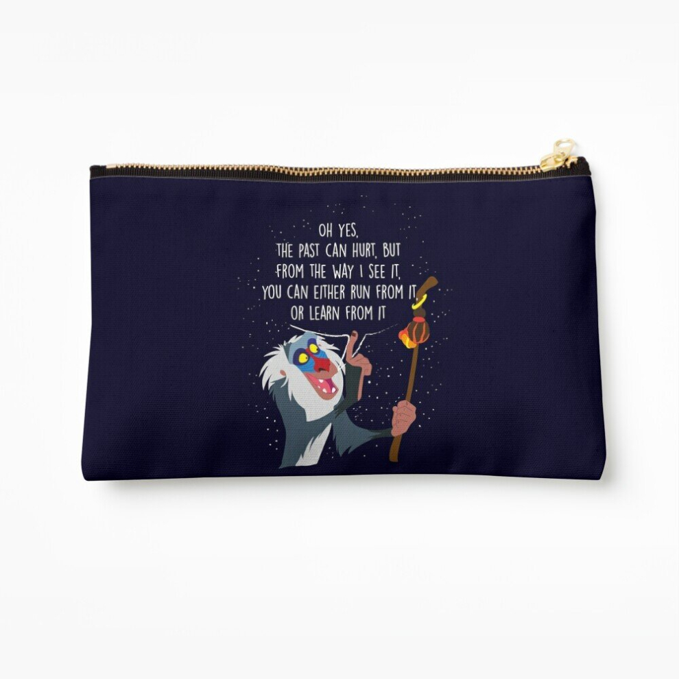 Whibos Makeup Bag Rafiki's Lesson Cosmetic Organizer Tyvek Paper Bags Zipper Pouch