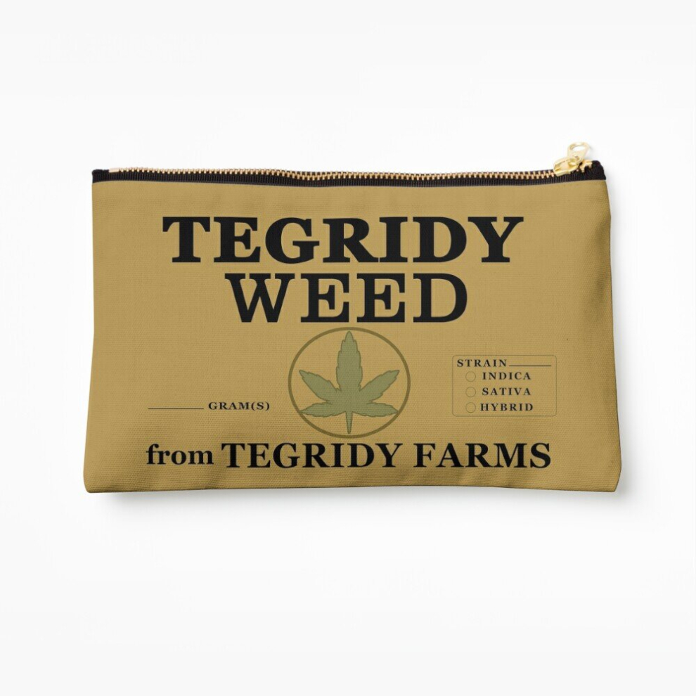Whibos Makeup Bag Tegridy Weed Cosmetic Organizer Tyvek Paper Bags Zipper Pouch