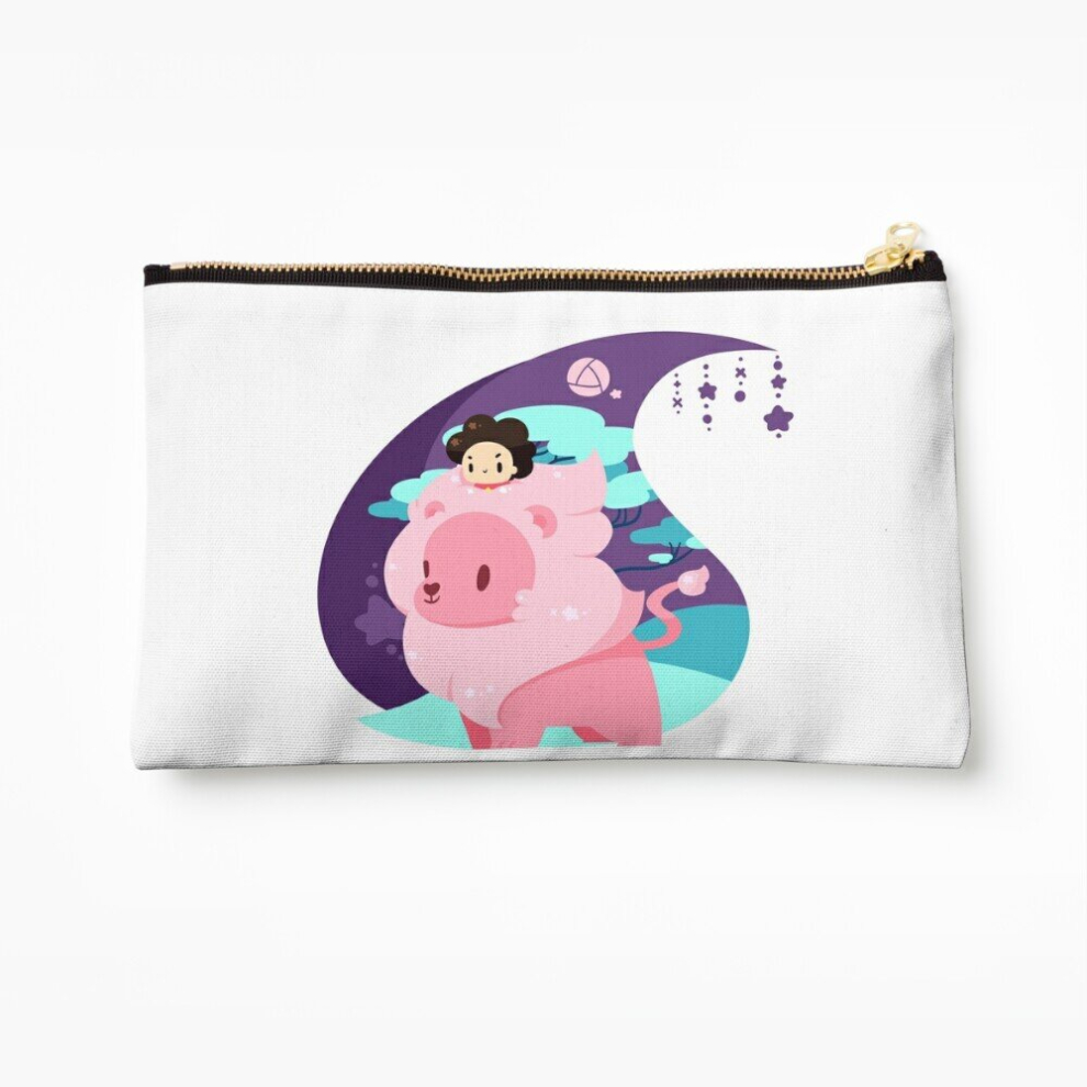Whibos Makeup Bag Little Lion Cosmetic Organizer Tyvek Paper Bags Zipper Pouch