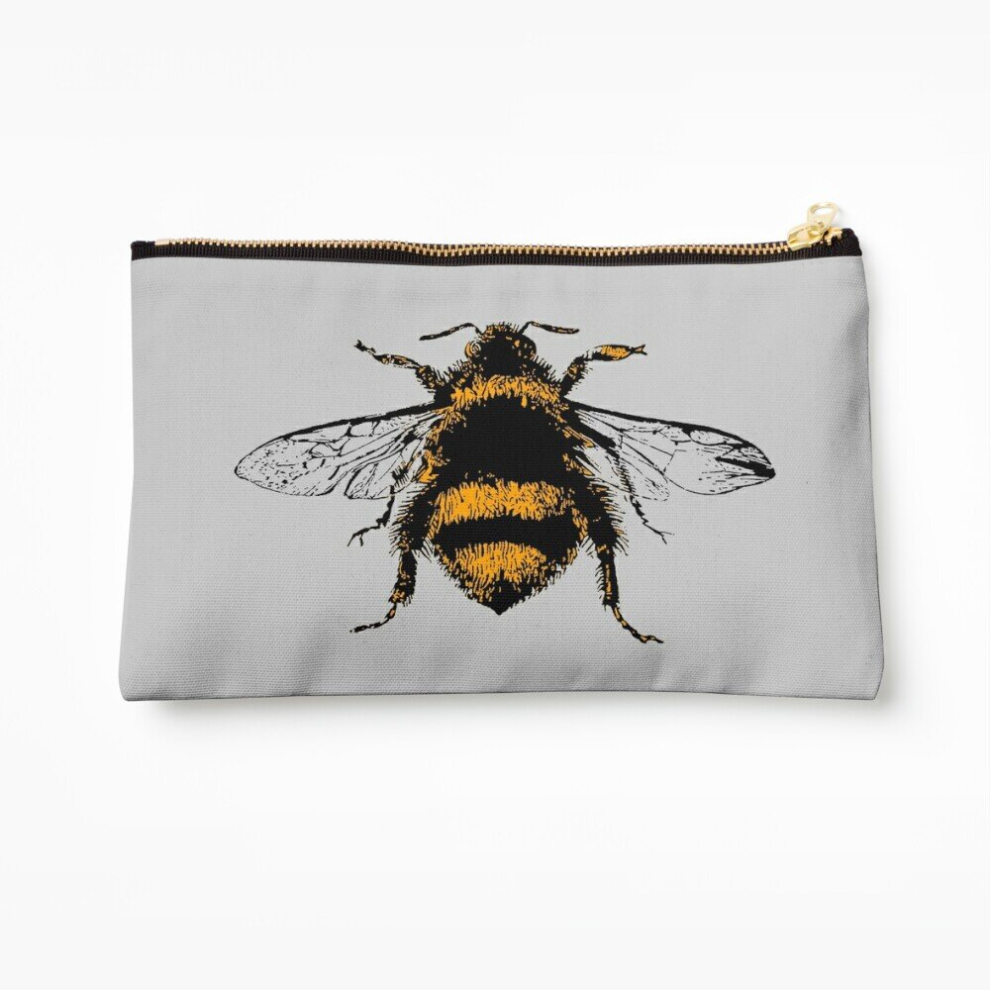 Whibos Makeup Bag Save The Bees Cosmetic Organizer Tyvek Paper Bags Zipper Pouch