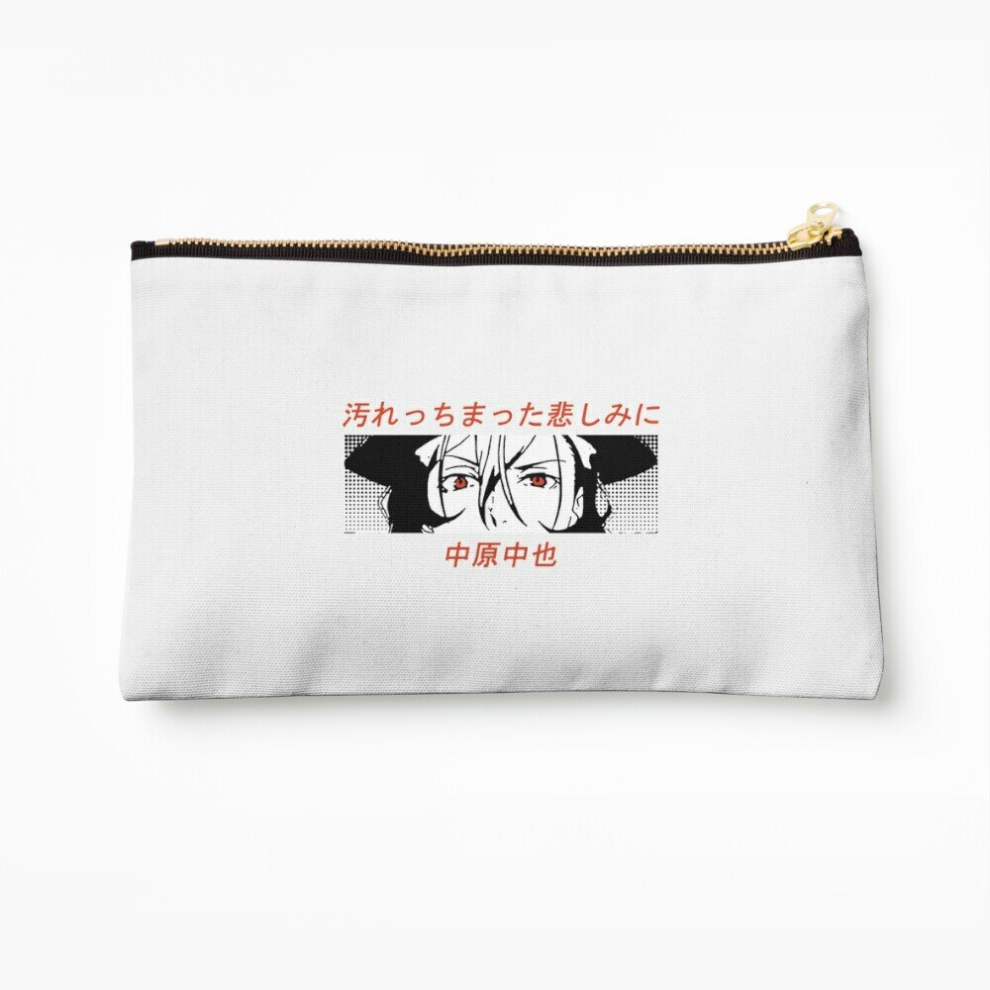 Whibos Makeup Bag Bungou Stray Dogs Eyes And Abilities Chuuya Perfect Gift Cosmetic Organizer Tyvek Paper Bags Zipper Pouch