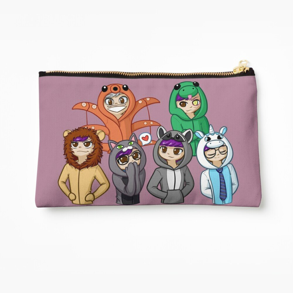 Whibos Makeup Bag Sanders Sides Onesies - All Sides Cosmetic Organizer Tyvek Paper Bags Zipper Pouch