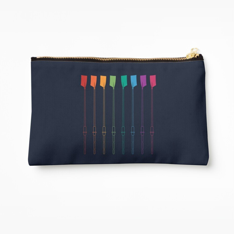 Whibos Makeup Bag Rowing Pride Cosmetic Organizer Tyvek Paper Bags Zipper Pouch