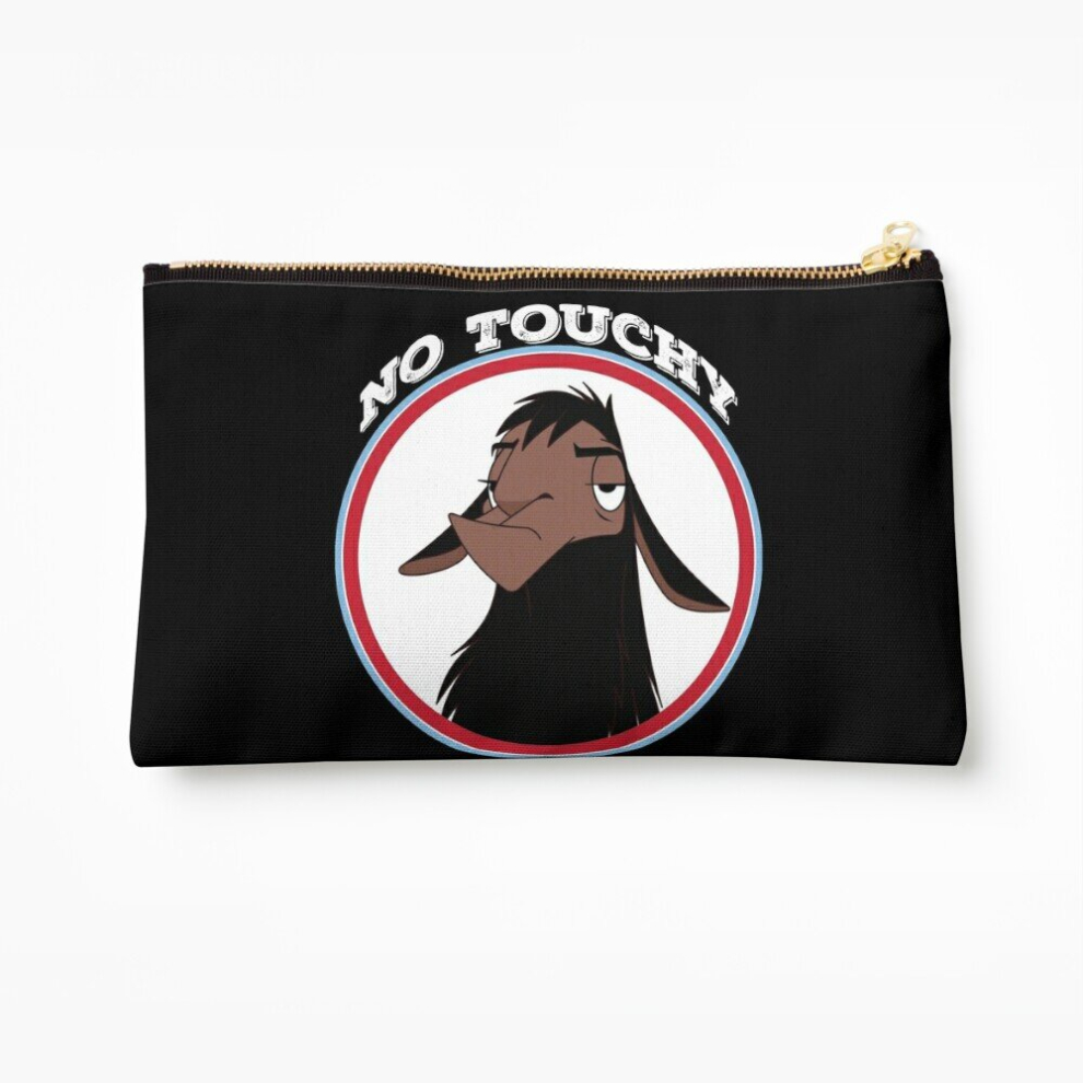 Whibos Makeup Bag No Touchy. No. Touch. Cosmetic Organizer Tyvek Paper Bags Zipper Pouch