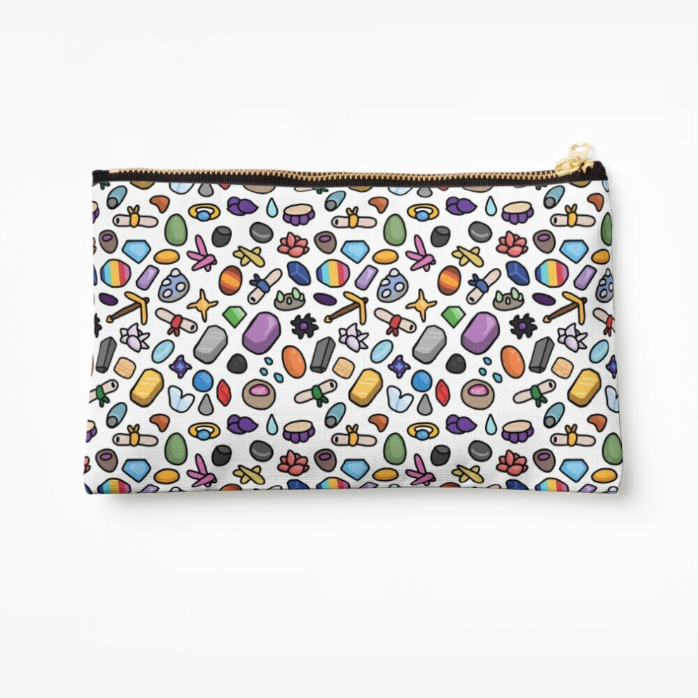Whibos Makeup Bag Mining Bundle Cosmetic Organizer Tyvek Paper Bags Zipper Pouch