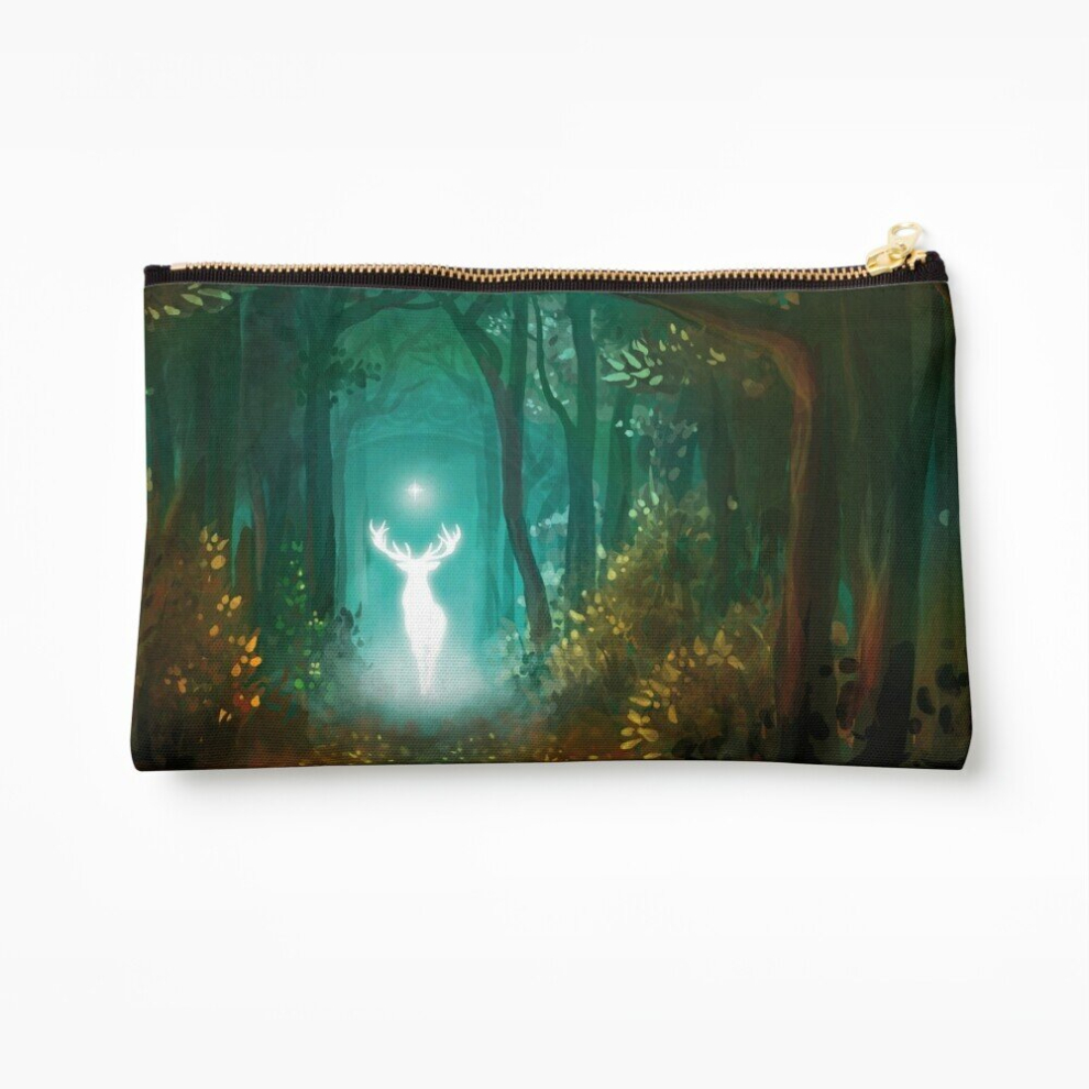 Whibos White Makeup Bag The Stag Cosmetic Organizer Tyvek Paper Bags Zipper Pouch