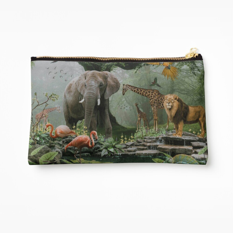 Whibos Makeup Bag Project Paradise Cosmetic Organizer Tyvek Paper Bags Zipper Pouch