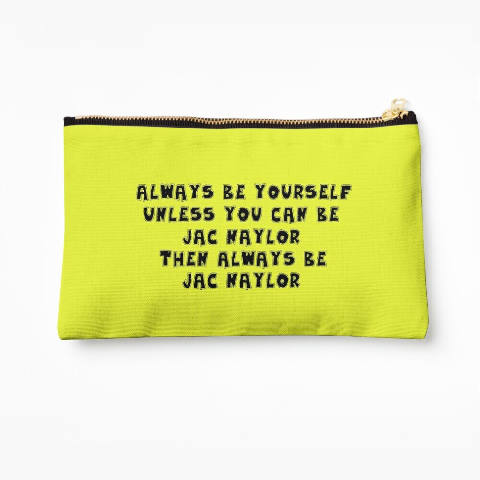 Whibos Makeup Bag Always Be Jac Naylor Cosmetic Organizer Tyvek Paper Bags Zipper Pouch
