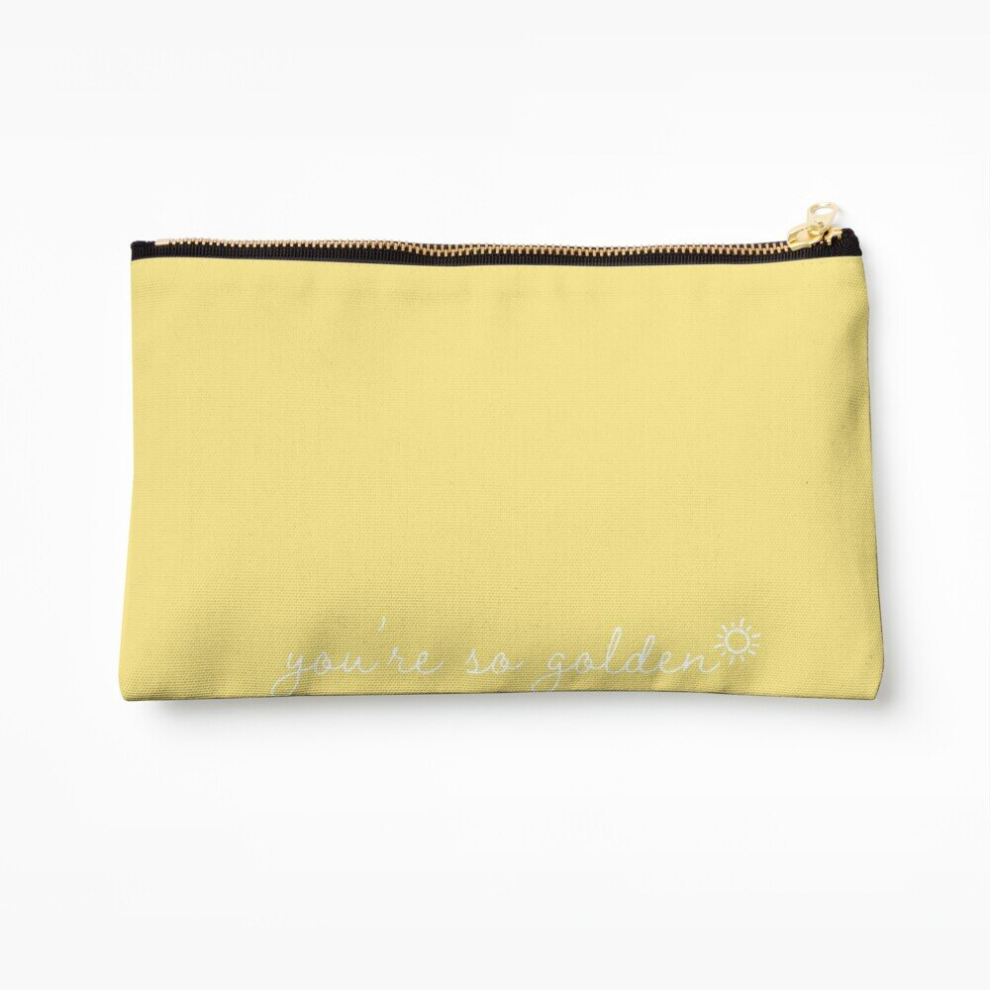 Whibos Golden Makeup Bag Youre So Cosmetic Organizer Tyvek Paper Bags Zipper Pouch