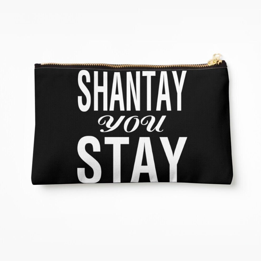 Whibos Makeup Bag Shantay You Stay (Wh) Cosmetic Organizer Tyvek Paper Bags Zipper Pouch