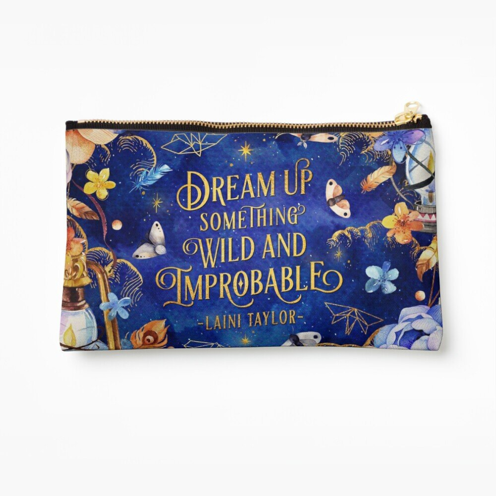Whibos Makeup Bag Dream Up Cosmetic Organizer Tyvek Paper Bags Zipper Pouch