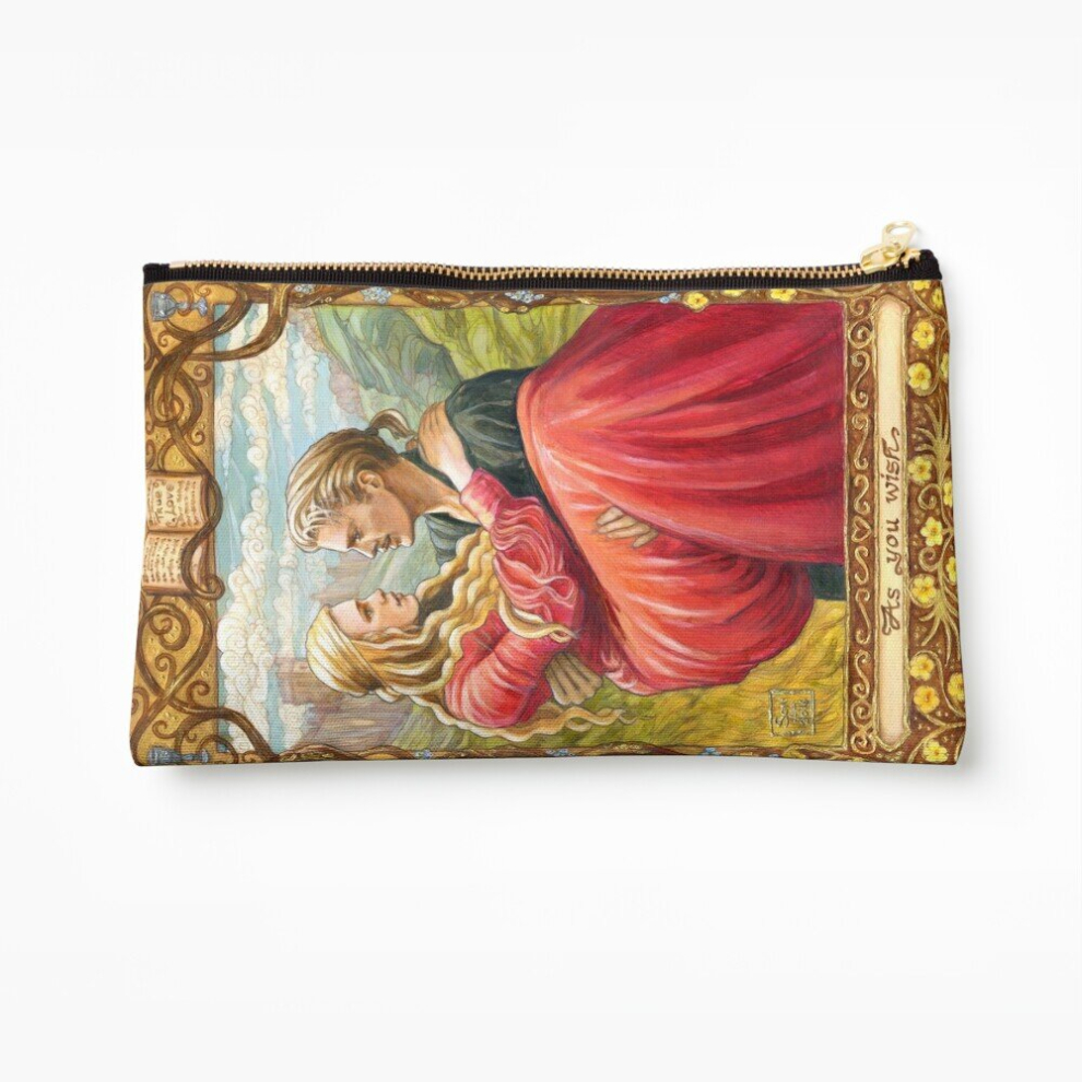 Whibos Makeup Bag Princess Bride Cosmetic Organizer Tyvek Paper Bags Zipper Pouch
