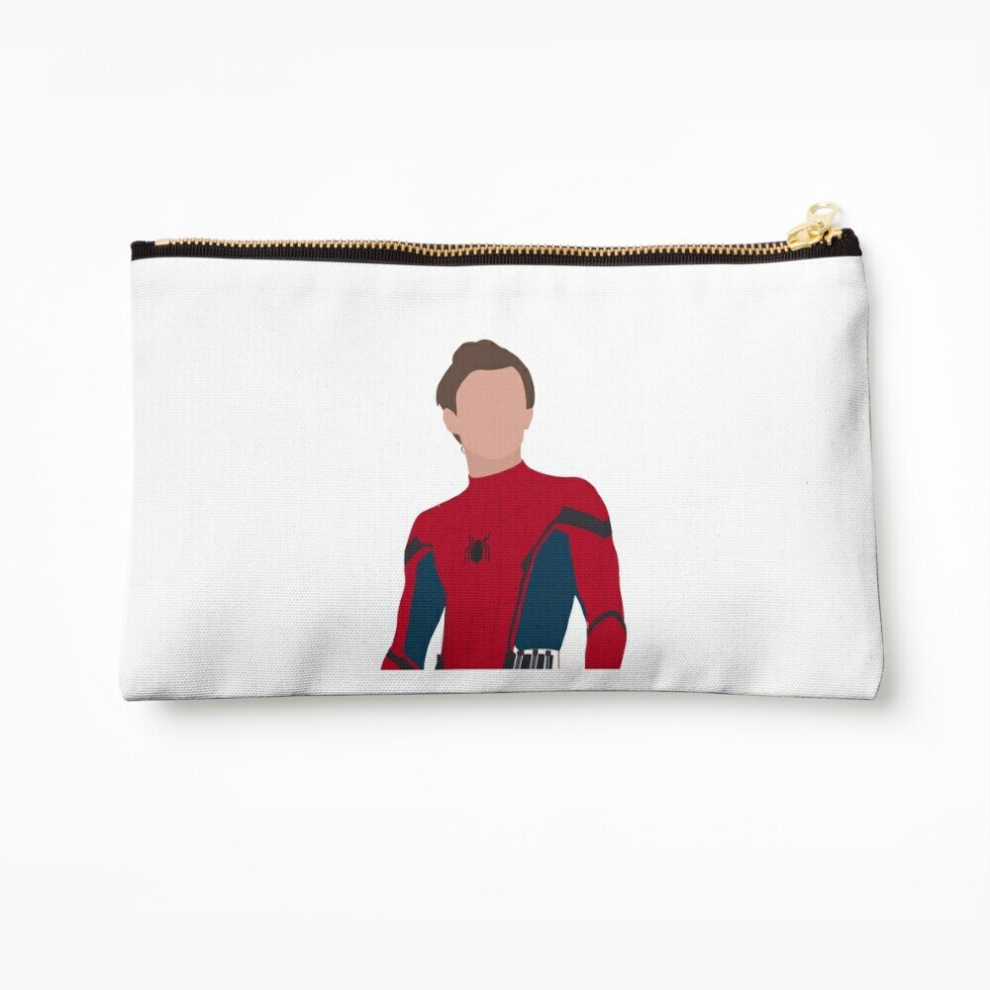 Whibos Makeup Bag Peter Parker/Spiderman Cosmetic Organizer Tyvek Paper Bags Zipper Pouch