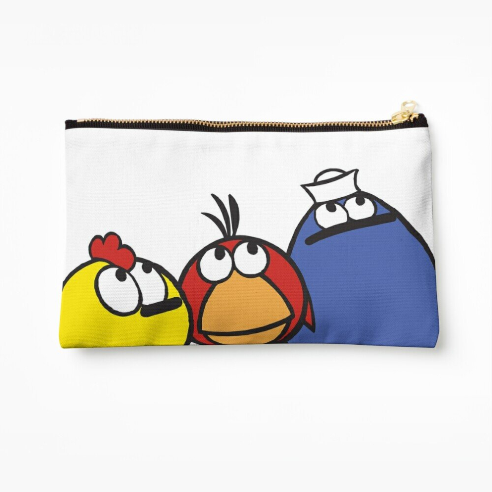 Whibos Makeup Bag Peep And The Big Wide World Cosmetic Organizer Tyvek Paper Bags Zipper Pouch