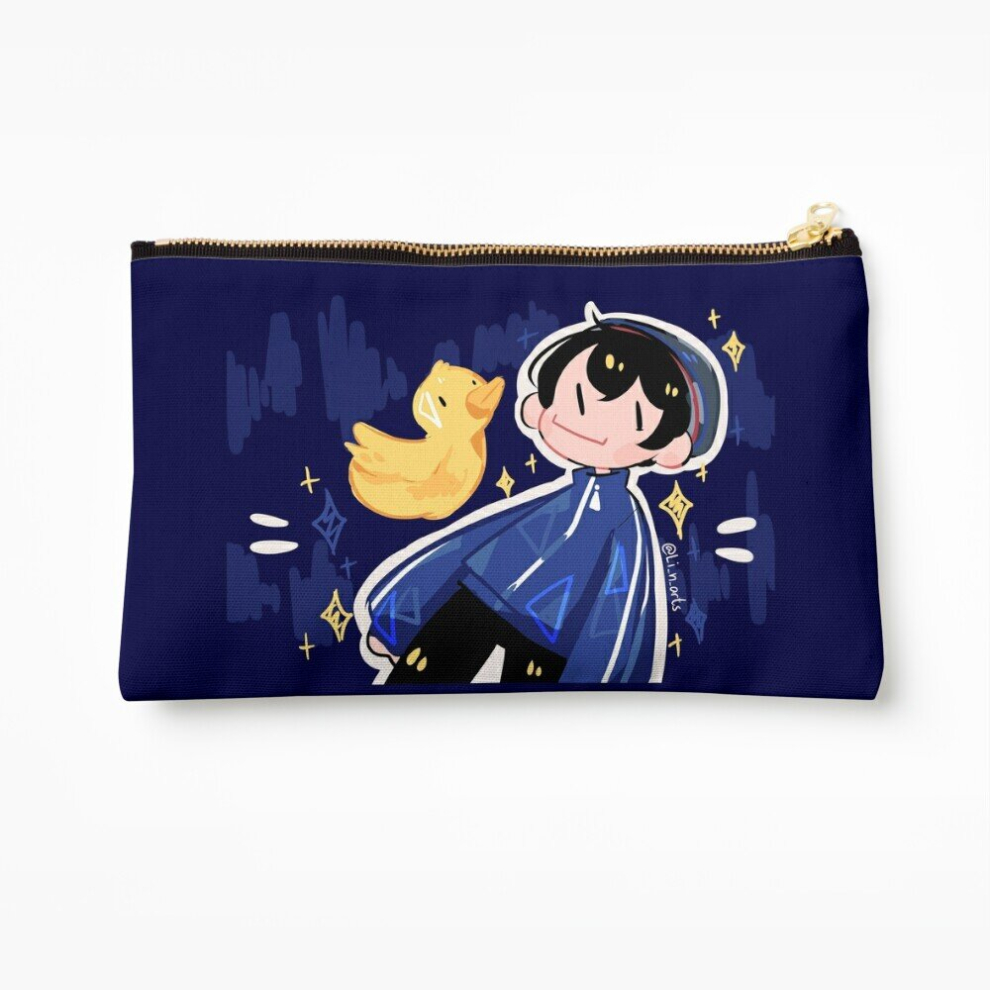 Whibos Makeup Bag Quackity Fanart Cosmetic Organizer Tyvek Paper Bags Zipper Pouch