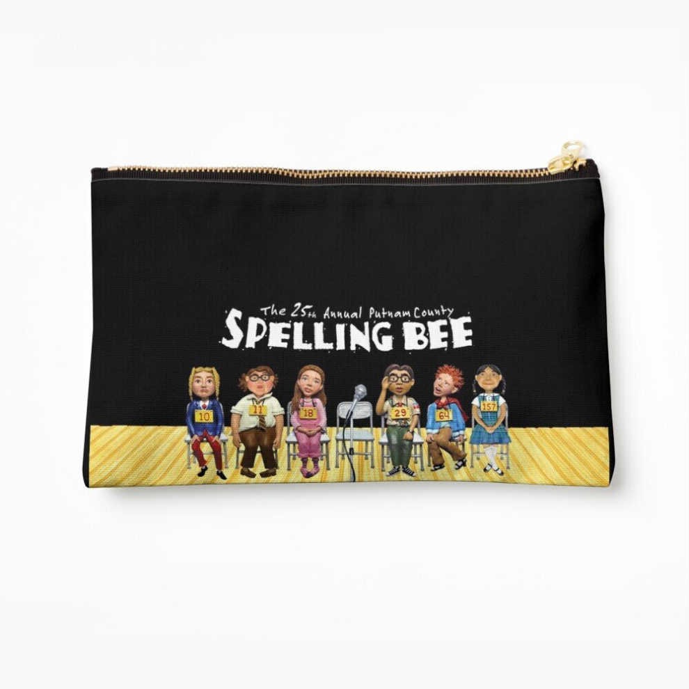 Whibos Makeup Bag The 25Th Annual Putnam County Spelling Bee Cosmetic Organizer Tyvek Paper Bags Zipper Pouch