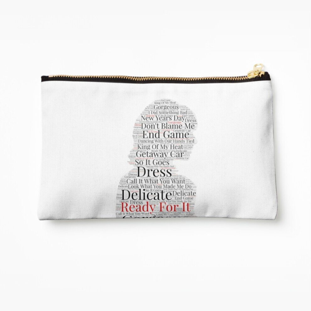 Whibos Makeup Bag Taylor Swift Cosmetic Organizer Tyvek Paper Bags Zipper Pouch