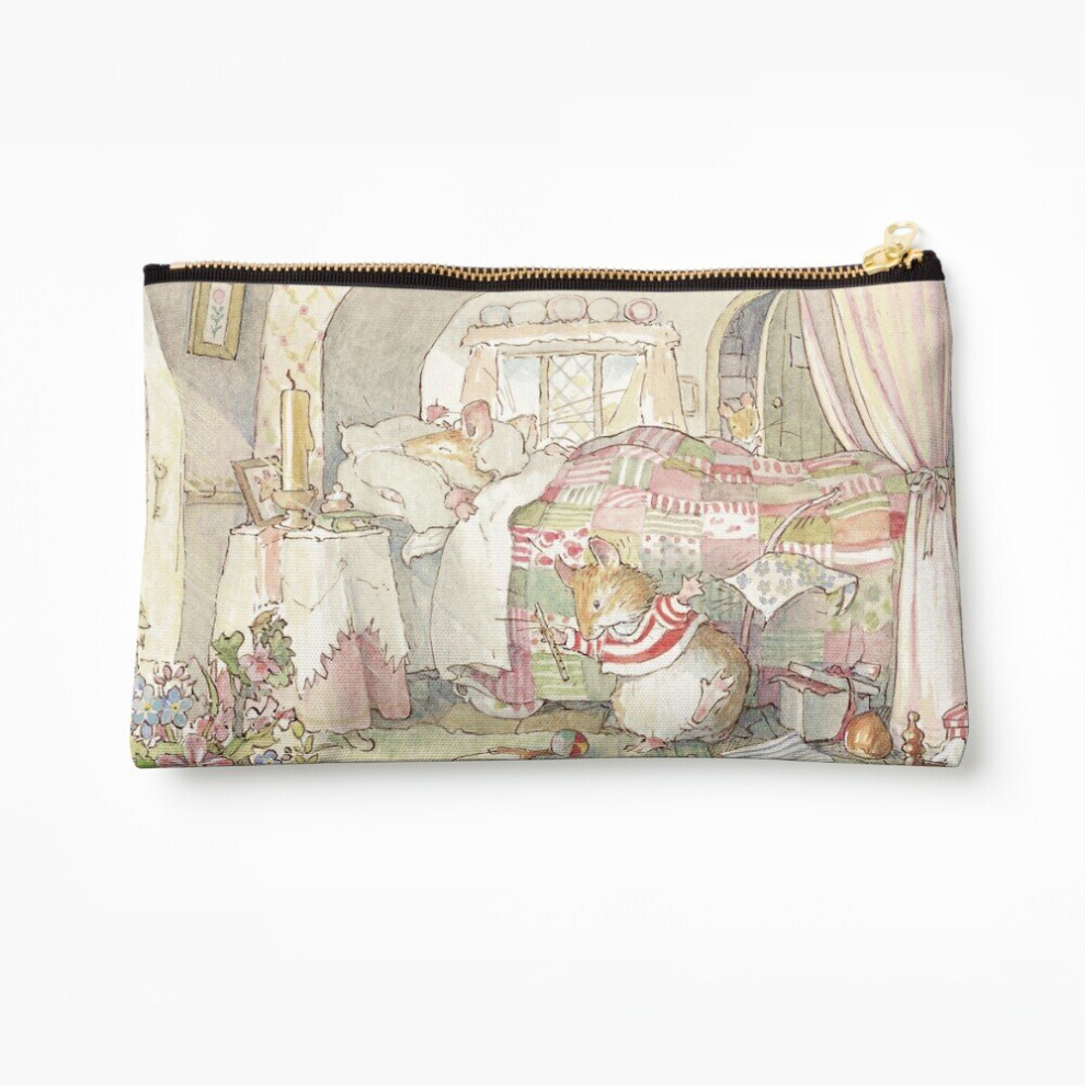 Whibos Makeup Bag Wilfred's Birthday Morning Cosmetic Organizer Tyvek Paper Bags Zipper Pouch