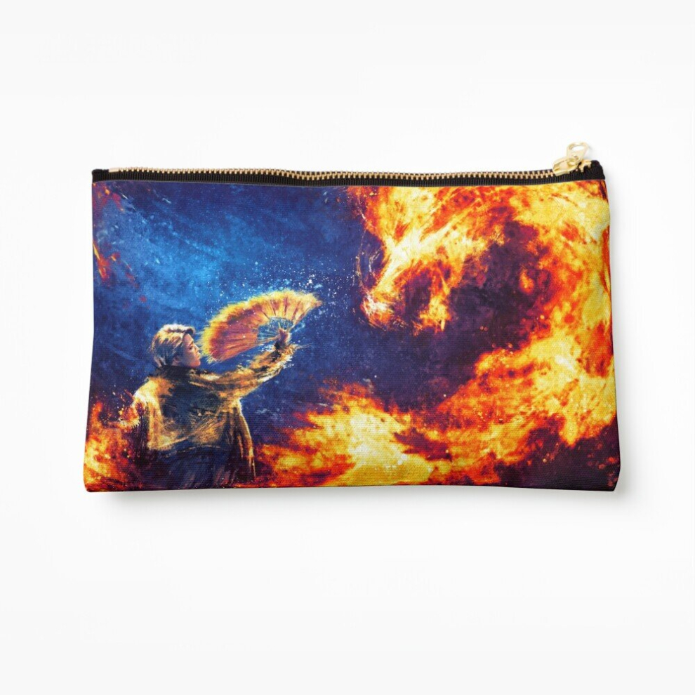 Whibos Makeup Bag Incandescence Cosmetic Organizer Tyvek Paper Bags Zipper Pouch