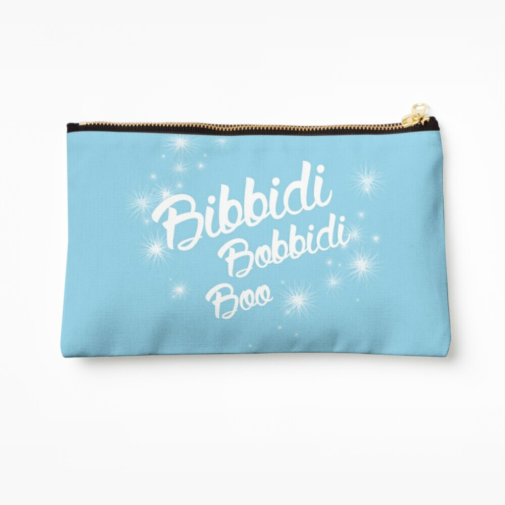 Whibos Makeup Bag Bibbidi Bobbidi Boo 2 Cosmetic Organizer Tyvek Paper Bags Zipper Pouch