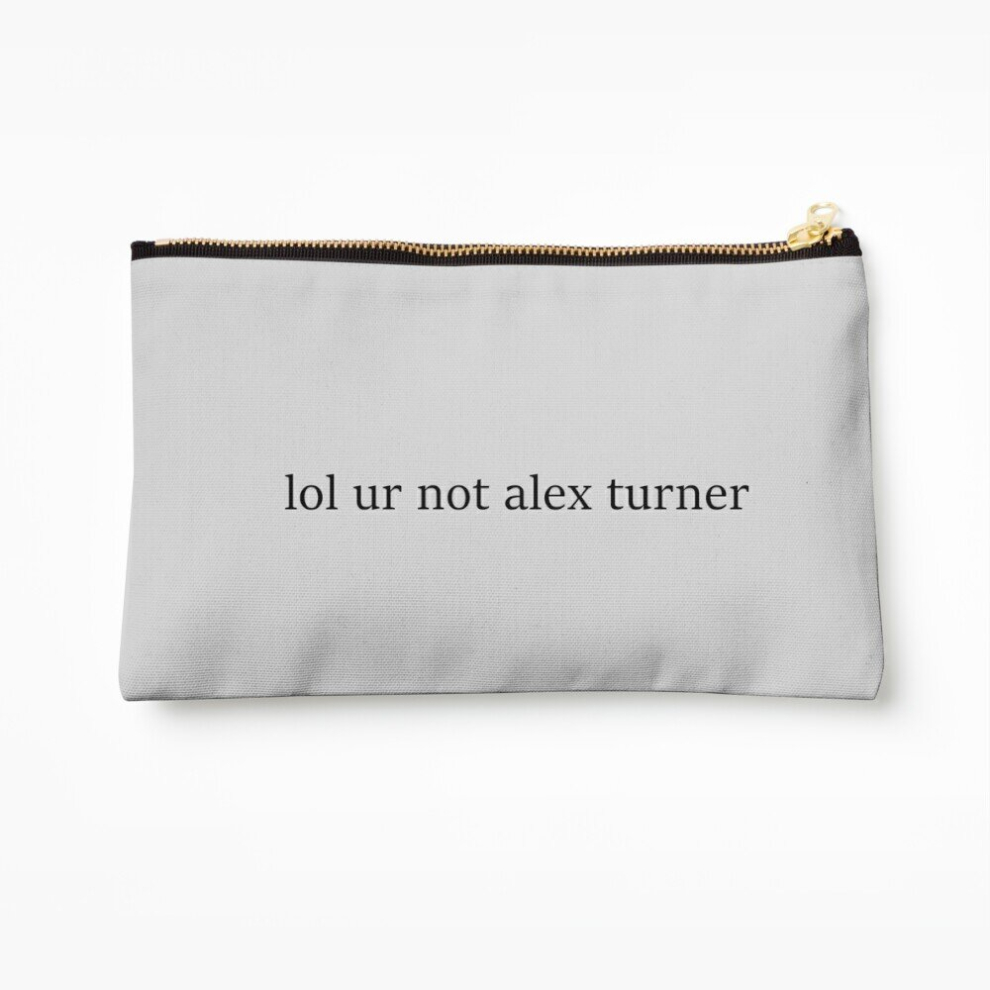 Whibos Makeup Bag Lol Ur Not Alex Turner Cosmetic Organizer Tyvek Paper Bags Zipper Pouch