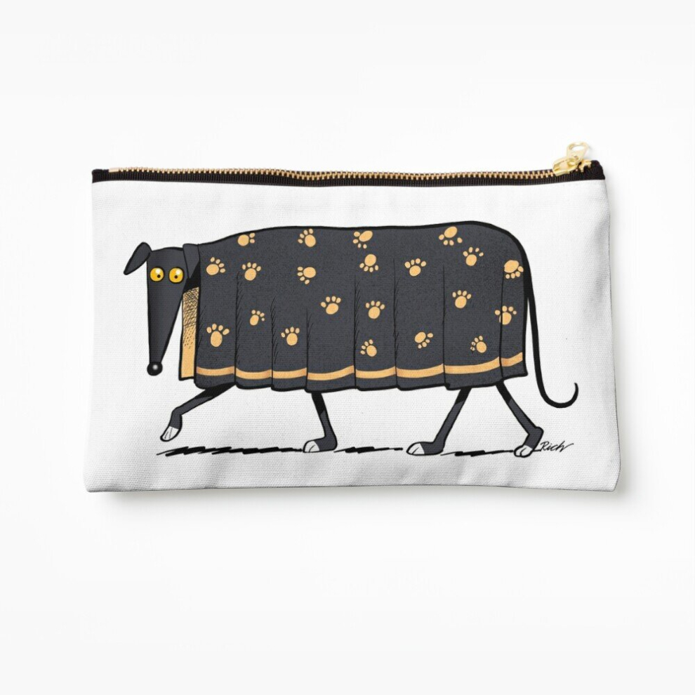Whibos Makeup Bag Hound Of The Blankyvilles Cosmetic Organizer Tyvek Paper Bags Zipper Pouch